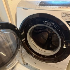HITACHI2019年式ドラム式洗濯機の画像