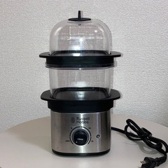 【元値5,000円】Russell Hobbs ラッセルホブス クイックミニスチーマー 3000JPの画像