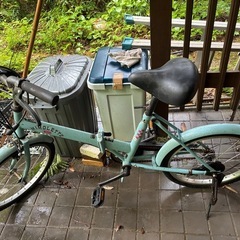 折りたたみ自転車（変速機なし）あげますの画像