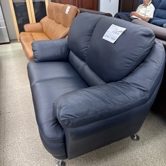 リユースのサカイ　東金店　2人掛けソファ　ネイビー　TJ13809の画像