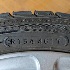 取引中・スタッドレスタイヤ、ホイール付き　165/50r15の画像
