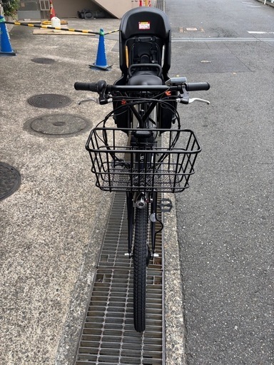 チャイルドシート付き電動自転車