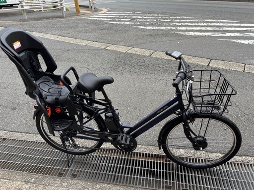 電動アシスト自転車 チャイルドシート2つ付き川崎市幸区旧江ヶ崎跨線橋