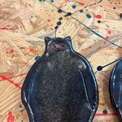 クマの小皿の画像