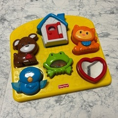 定価1700- マテル Mattel フィッシャープライス 指遊びいっぱいパズル W9839の画像