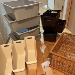 収納ケース　ボックス　11点全て纏めての画像