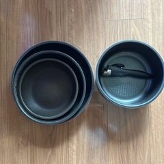 ティファール 取っ手のとれる 鍋 フライパンセット 4点セット