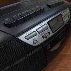 Panasonic　ステレオCD ダブルラジカセ　RX-DT37の画像