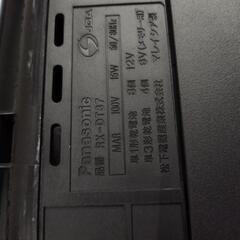 Panasonic　ステレオCD ダブルラジカセ　RX-DT37の画像