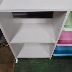 0822 アイリスオーヤマ 本棚付 トイハウスラック キッズ 収納の画像