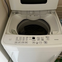 4.5キロ　アイリスオーヤマ　全自動洗濯機　の画像