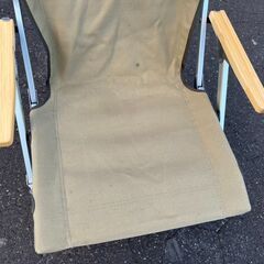 ★コンパクト snow peak スノーピーク ローチェア30 LV-091 カーキ サイズ(約)58cm×65cm×H86cm 重量約3.6kg　西-C 　リサイクルショップ札幌　買取本舗　西野店の画像