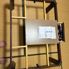 ニトリ家具調こたつの画像