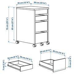 IKEA ミッケ 引き出しの画像