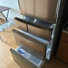 ⭐︎急募⭐︎ SHARP 冷蔵庫　プラズマクラスター　440L 両開き　2013年製の画像