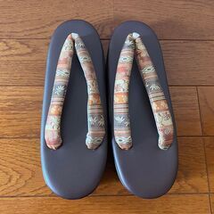 【未使用品】鼻緒が柔らかく足が痛みにくい★川島織物の草履／フリーサイズの画像
