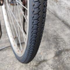  新品タイヤ・カゴ 付　26インチ自転車の画像