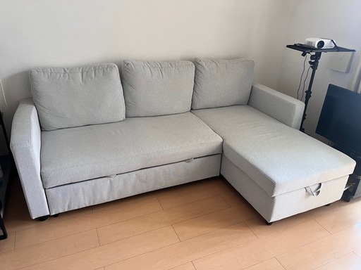 【受取先決まりました】ニトリ　ソファベッド　グレー