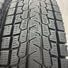YOKOHAMA ice GUARD G075 185/85R16 105/103L LT 16インチ スタッドレス 2本 21年製 バリ溝 ジムニー等　(STC018)の画像