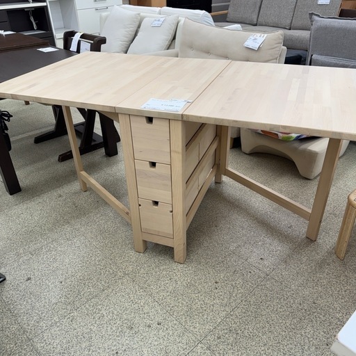 リユースのサカイ東金店　IKEA ゲートレッグテーブル　ノールデン　TJ13818