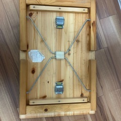 無印良品　パイン材　ローテーブル　折りたたみ式　の画像
