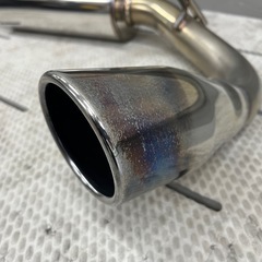JB23Wジムニー　ブルーフィンマフラー（純正バンパー用）の画像