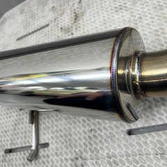 JB23Wジムニー　ブルーフィンマフラー（純正バンパー用）の画像