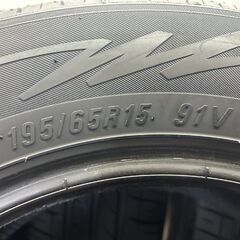 MARQUIS CST MR61 195/65R15 15インチ 夏タイヤ 4本 22年製 バリ溝 セレナ プリウス ウィッシュ ノア等　(STN019)の画像