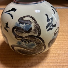 未使用品　九谷焼　花瓶の画像