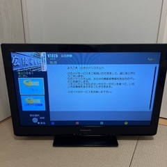 テレビ32インチとレコーダーセットの画像