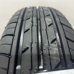 【新品】YOKOHAMA BluEarth-Es ES32 155/65R14 14インチ 夏タイヤ 1本 24年製 ワゴンR ekワゴン タント N-BOX等　(STO020)の画像