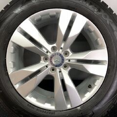 【DL WM02 255/55R18】スタッドレス【ベンツ センターキャップ 社外ホイール 18インチ 8J5HPCD112+60】20年製 バリ溝 ベンツ/ML等(STA014) の画像