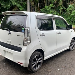 スズキワゴンr MH34S２６年キネンシャETC,ナビ,アイドリングストップ車検２年付き,アルミホイール,BLUETOOTHの画像