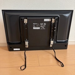 ハイセンス　24A4N 24型　液晶テレビ　壁掛けの画像