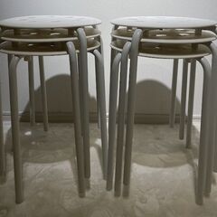 IKEA スツール　6個セットの画像