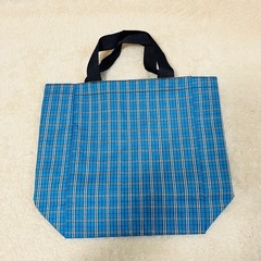 【未使用】手提げバッグ お弁当箱バッグ サブバッグ チェック柄 2点セットの画像