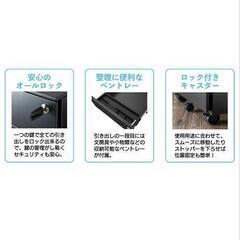 サイドワゴン　袖箱　オフィスワゴンの画像