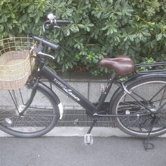 整備済み中古自転車　26インチ　税別￥11.800-　LEDオートライト　ブラック811の画像