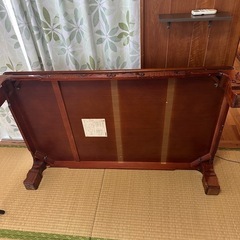 古い座卓　きしみあり　汚れあり　の画像
