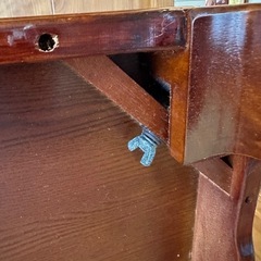 古い座卓　きしみあり　汚れあり　の画像