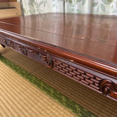 古い座卓　きしみあり　汚れあり　の画像