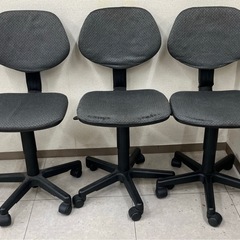 サンワサプライ　オフィスチェア　3脚の画像