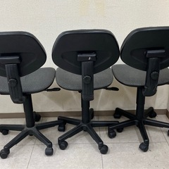 サンワサプライ　オフィスチェア　3脚の画像
