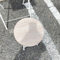 コンパクト 折りたたみテーブル＆チェアセットの画像