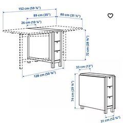 IKEA NORDEN ノールデンの画像