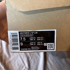 NIKE エアフォース1 AIR FORCE 1 '07 LV8の画像