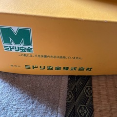 安全靴！25.5cmの画像