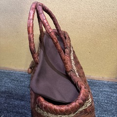 三島工芸品！手作りバックの画像