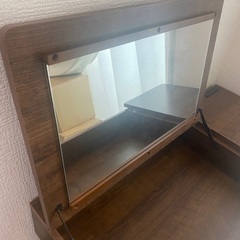 0円　ワーキングデスク　デスク　デロンギ　ドレッサーにもなりますあげますの画像