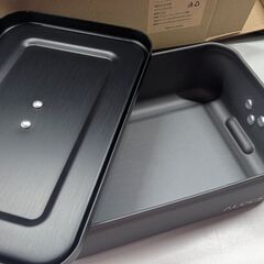 【美品】2合メスティン（900ml）、蓋もきっちり閉まり、コーティングで焦げ付きにくい。の画像